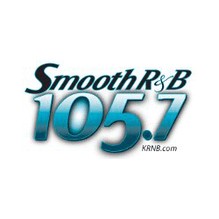 KRNB Smooth R&B 105.7 FM logo