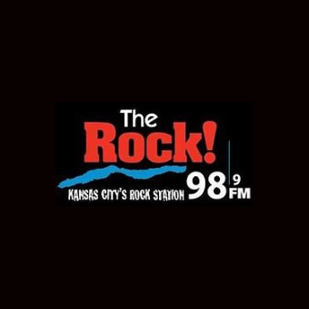 KQRC The Rock 98.9 FM logo