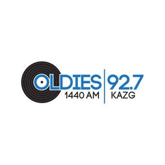 KAZG Oldies 92.7 FM & 1440 AM logo