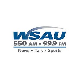 WSAU 550 AM and 99.9 FM logo