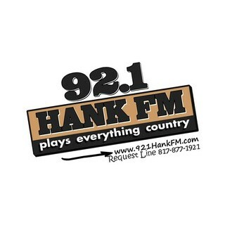 KTFW 92.1 Hank FM logo