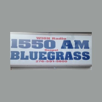 WIGN Bluegrass 1550 AM logo