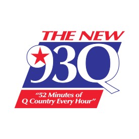 KKBQ The new 93Q FM logo