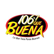 KCHX Que Buena 106.7 FM logo