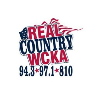 WCKA Real Country 94.3 97 .1 FM& 810 AM logo
