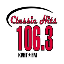 KVHT Classic Hits 106.3 logo