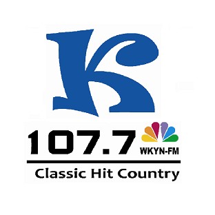 WKYN K 107.7 FM logo