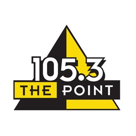 WPTQ 105.3 The Point logo