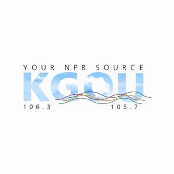 KGOU / KROU / KWOU / KOUA - 106.5 / 105.7 / 88.1 / 91.9 FM logo