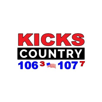 WHQX Kicks Country logo
