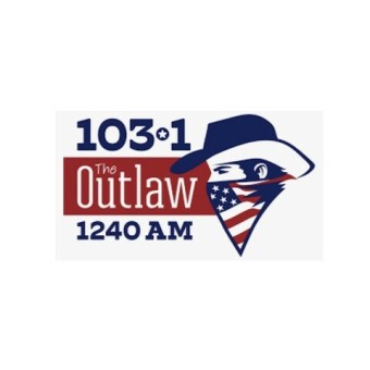KTIX 1240 The Outlaw logo