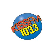 KCRS 103.3 Kiss FM logo