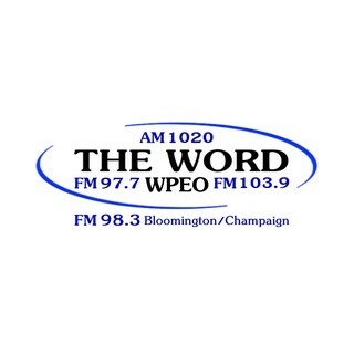 WPEO 1020 The Word logo
