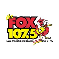 WFXJ The Fox 107.5 FM logo
