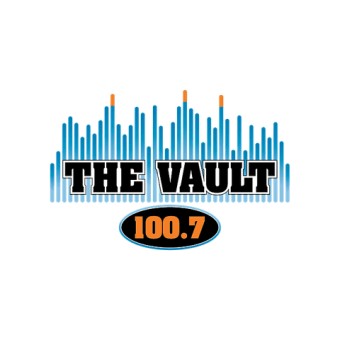 KKVT The Vault 100.7 FM logo