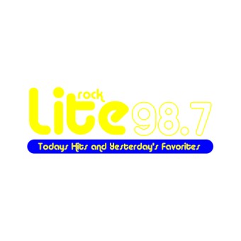 WHOP Lite Rock 98.7 logo