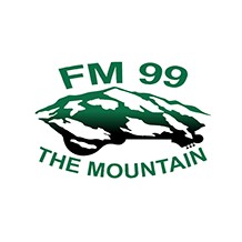 KMXE The Mountain 99.3 FM logo