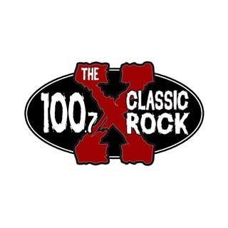 KMGX The X 100.7 Classic Rock logo