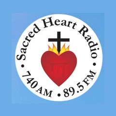 WNOP / WHSS Sacred Heart Radio 740 AM & 89.5 FM logo