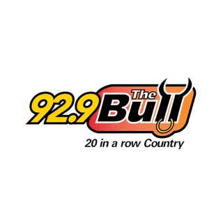 KMXN 92.9 The Bull logo