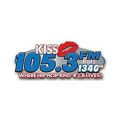 KQIS KISS 105.3 FM & 1340 AM logo