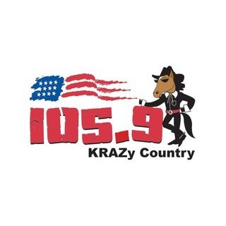 KRCY Krazy FM 105.9 logo