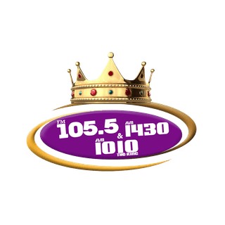 105.5 The King logo