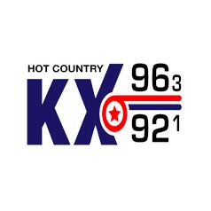KXCM KKCM Kix Hot Country 96.3 and 92.1 FM logo