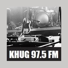 KHUG 97.5 FM logo