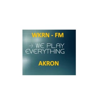 WKRN FM We Play Everything Akron logo