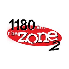 KZOT The Zone 2 1180 AM logo