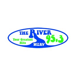 WZRV The River 95.3 FM logo