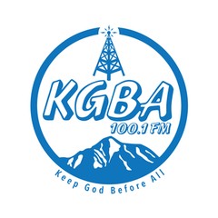KGBA 100.1 FM logo
