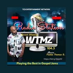 WTMZ 104.3 FM The Music Zone logo