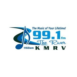 KMRV The River 99.1 & 94.9 FM logo