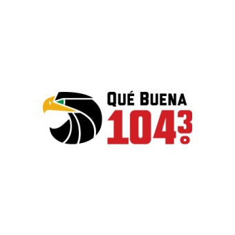 KLQB Qué Buena 104.3 FM logo