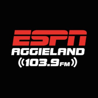 KJXJ ESPN Aggieland 103.9 FM logo