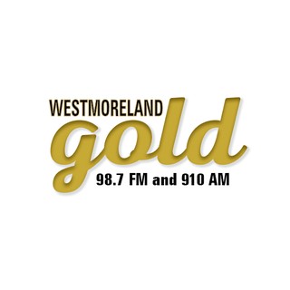WXJX This is Gold 910 AM & 98.7 FM logo