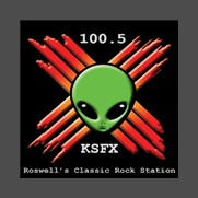 KSFX 100.5 FM logo