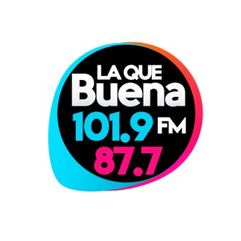WAZX La Que Buena 101.9 y 87.7 logo
