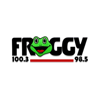 WGYI WGYY Froggy 100.3 and 98.5 FM logo