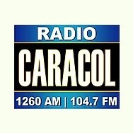 WSUA Radio Caracol 1260 AM - 104.7 FM logo
