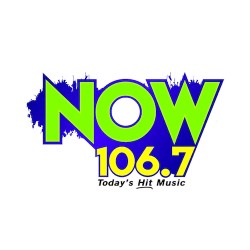 KXDR Now 106.7 FM logo