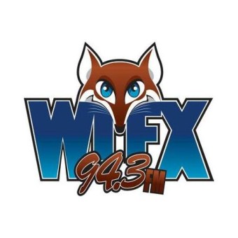 WIFX Foxy 94.3 FM logo