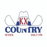 WYKX Kix Country 104.7 (US Only) logo