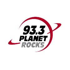 WTPT 93.3 Planet Rocks logo