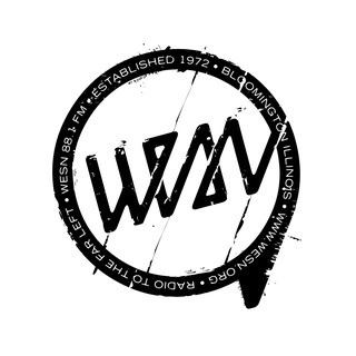 WESN Radio to the Far Left logo