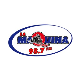 KMNA La Máquina 98.7 FM logo
