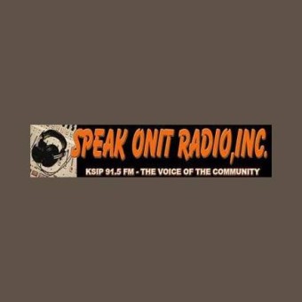 KSIP Speak Onit Radio 91.5 FM logo
