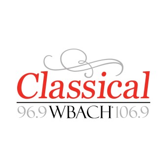 WBQX Classical 96.9 & 106.9 WBACH logo